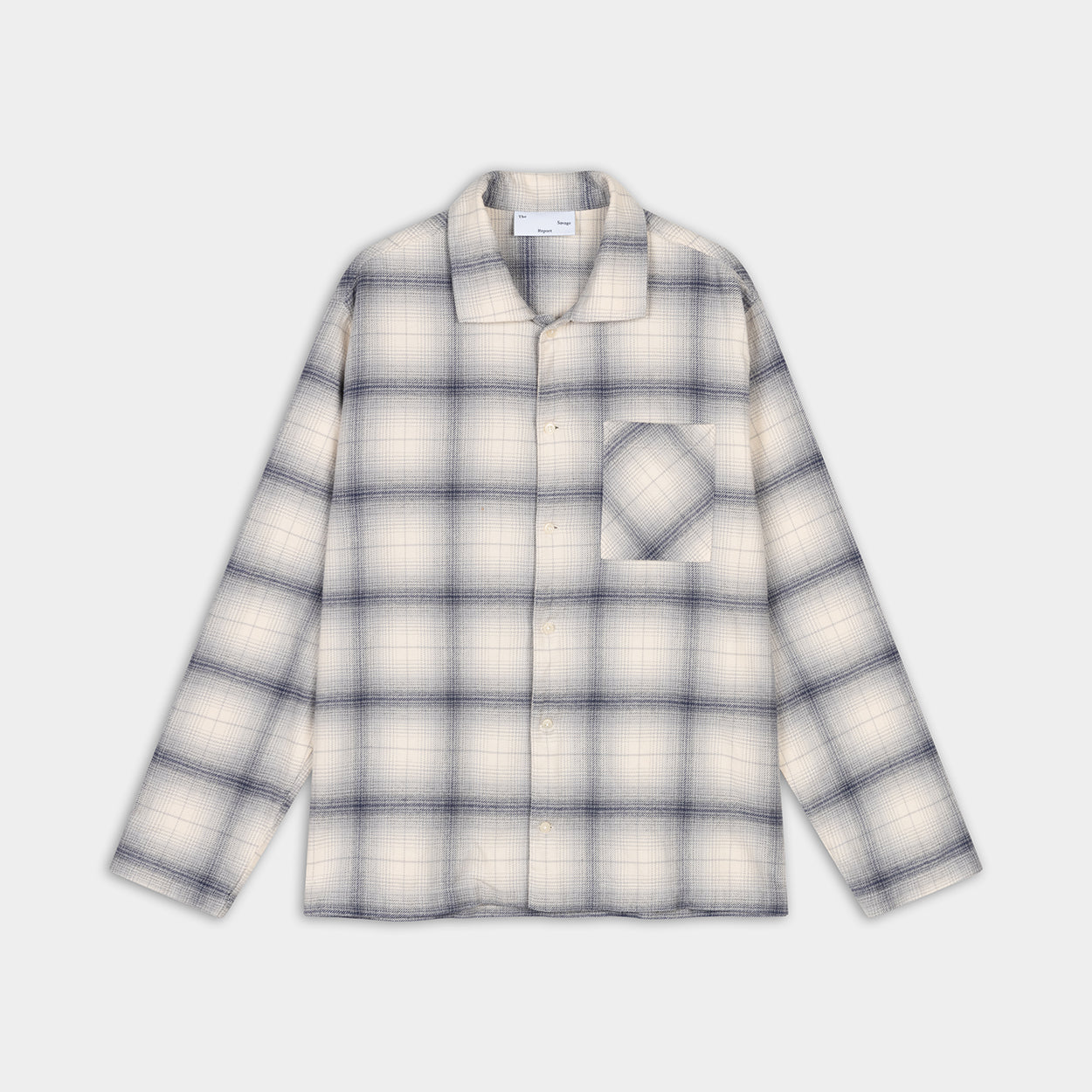 Embroidery Check Shirt