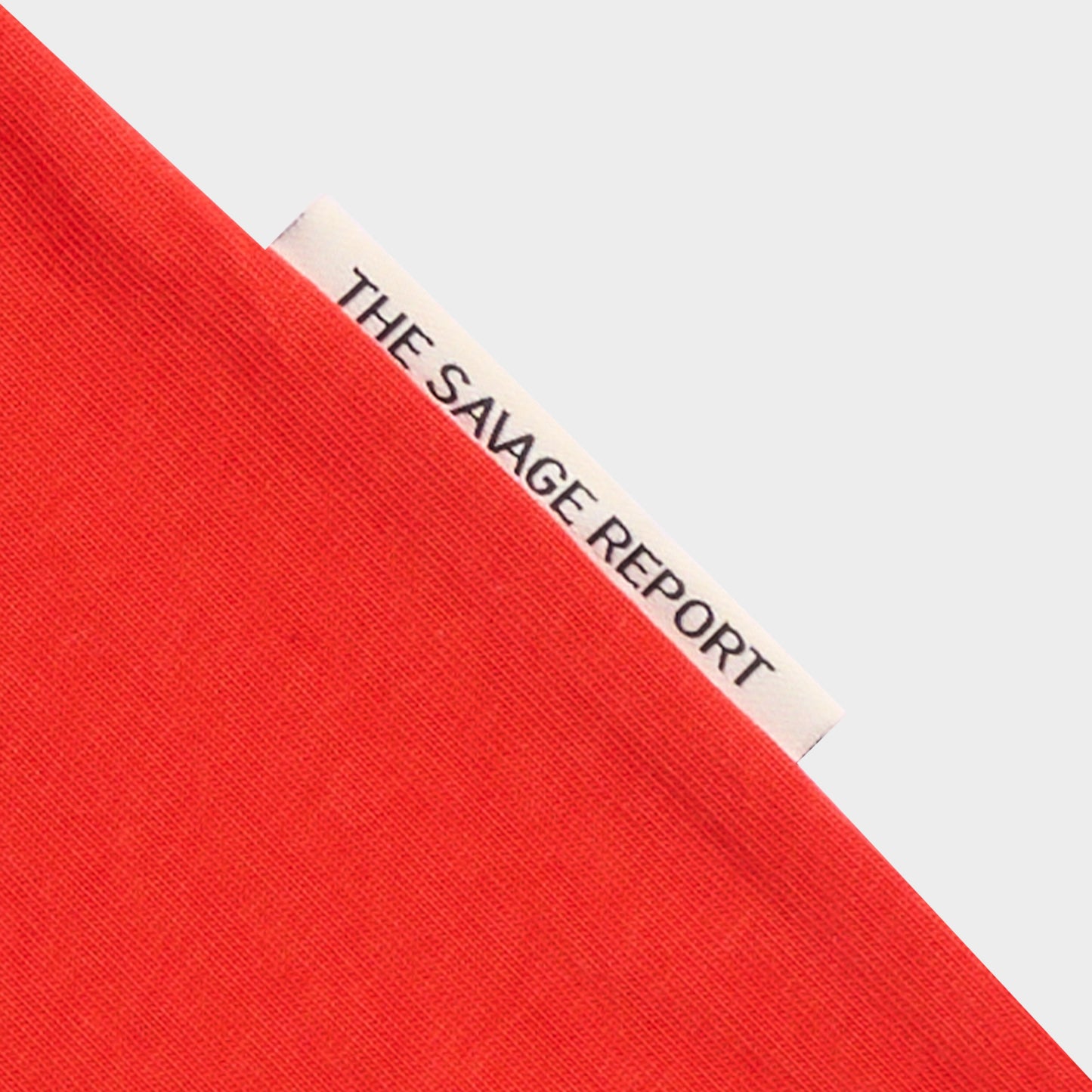 Wavy Logo T-Shirt Red
