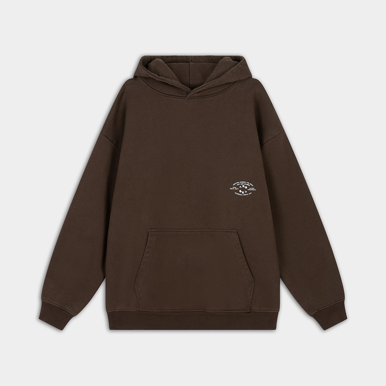 TSR Swirl Hoodie Brown – The Savage Report
