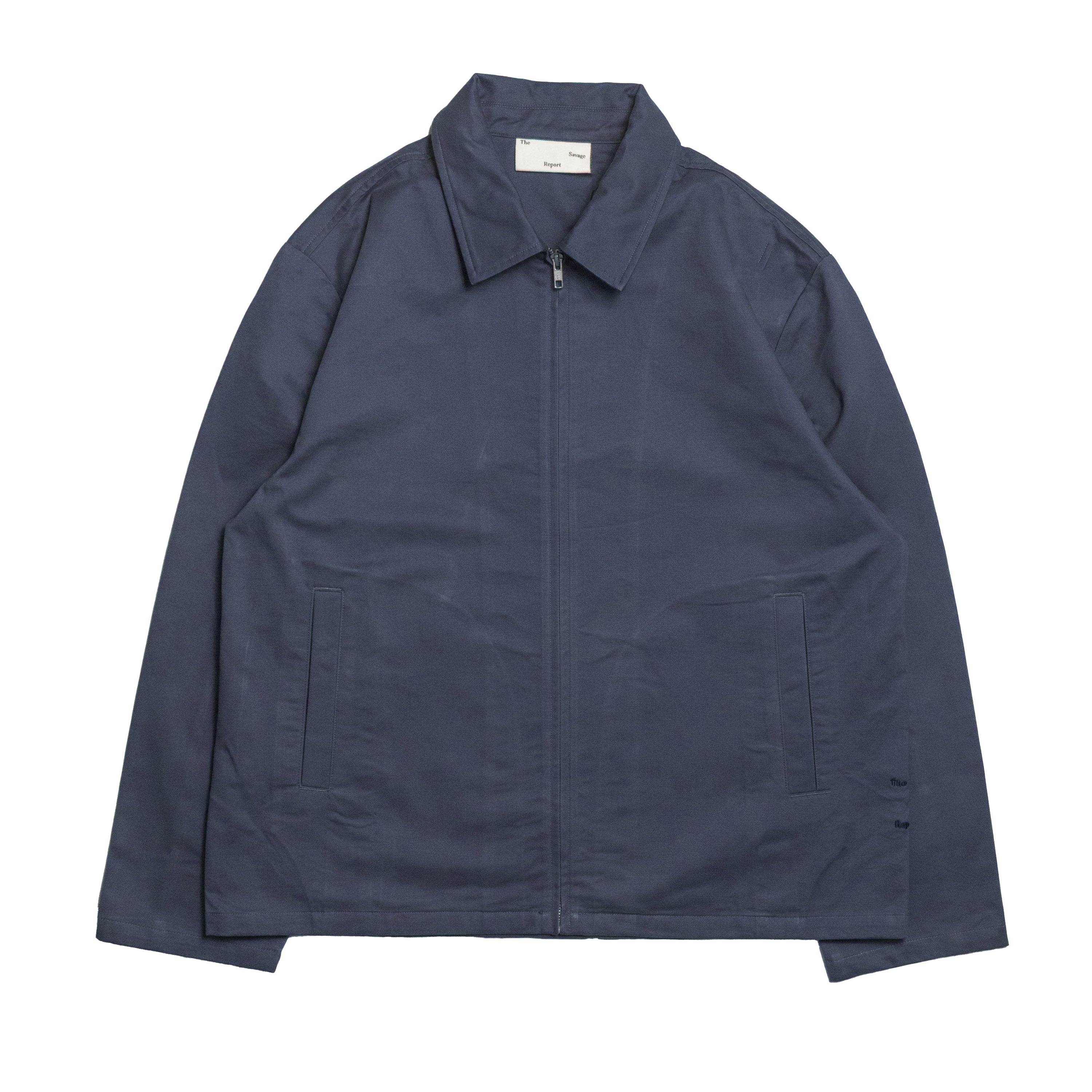 Full Zip Up Jacket - Navy – The Savage Report