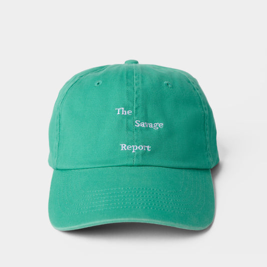 Wave logo cap green