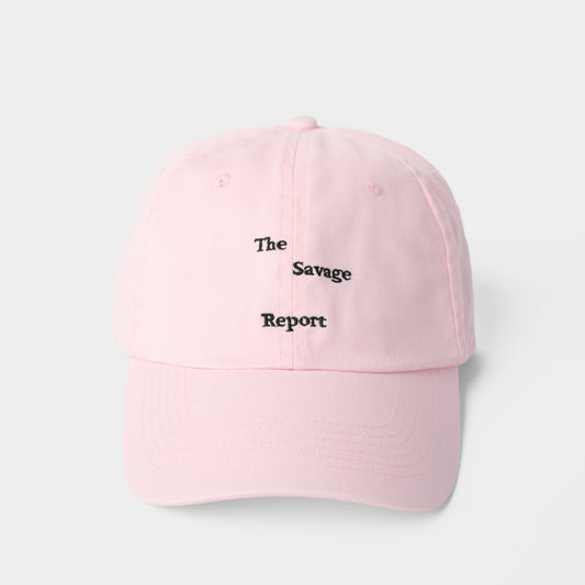 Wave logo cap pink