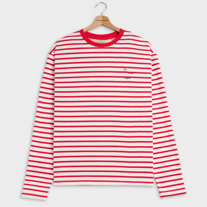 Striped Sweater Red/White