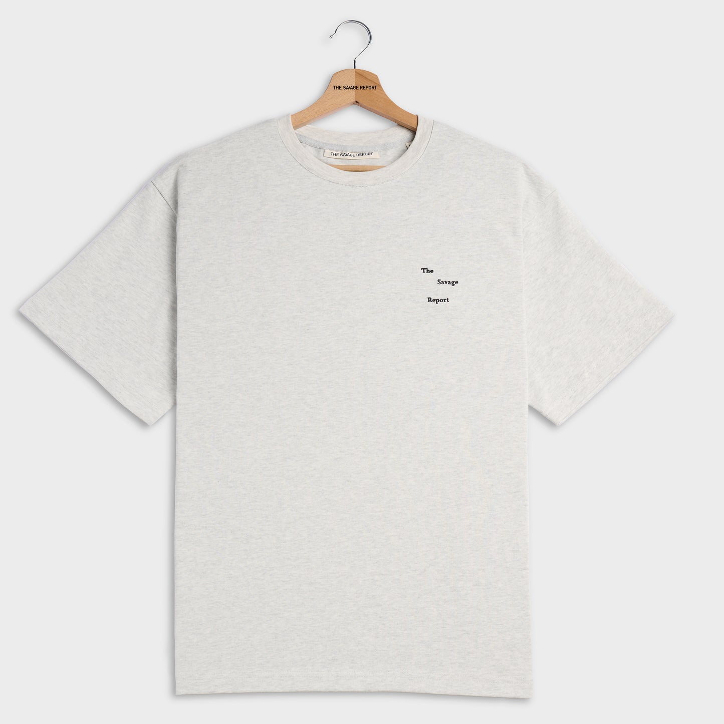 Wave Logo T-Shirt Grey