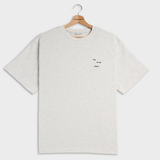 Wave Logo T-Shirt Grey