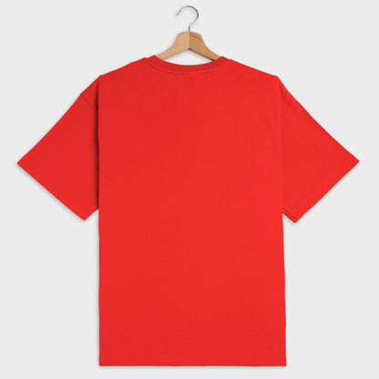 Wave Logo T-Shirt Red