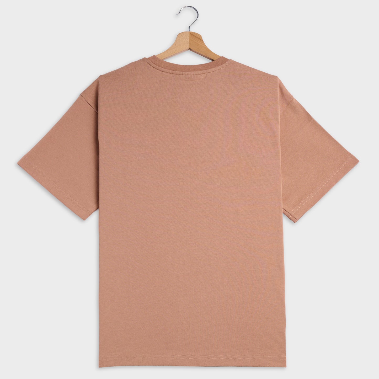 Wave Logo T-Shirt Brown