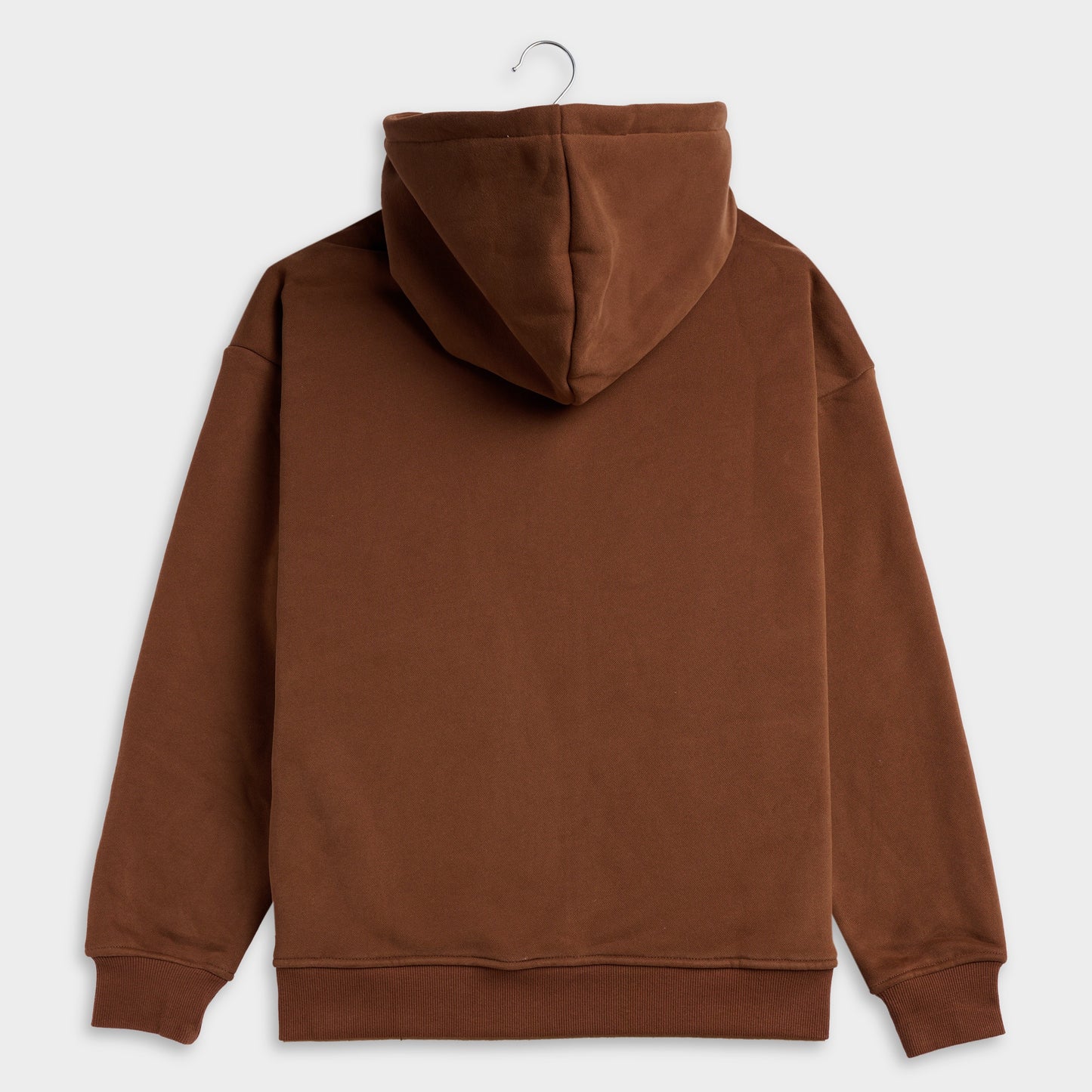 Wave Logo Hoodie Brown