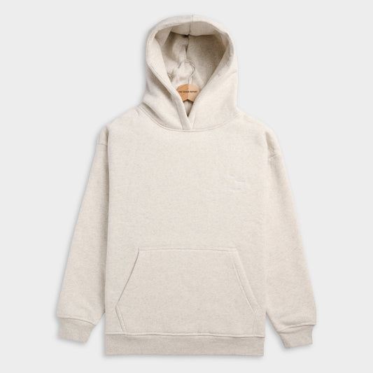 Wave Logo Hoodie Grey