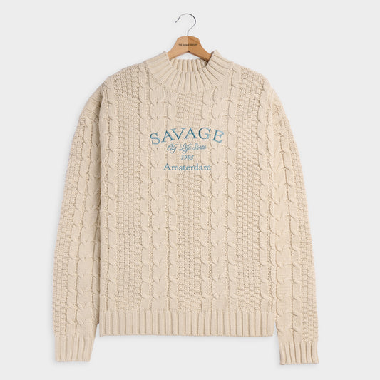 City Life Knit Beige