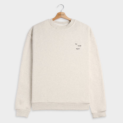 Wave Logo Crewneck Grey