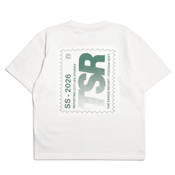 Stamp T-Shirt - Off White – The Savage Report