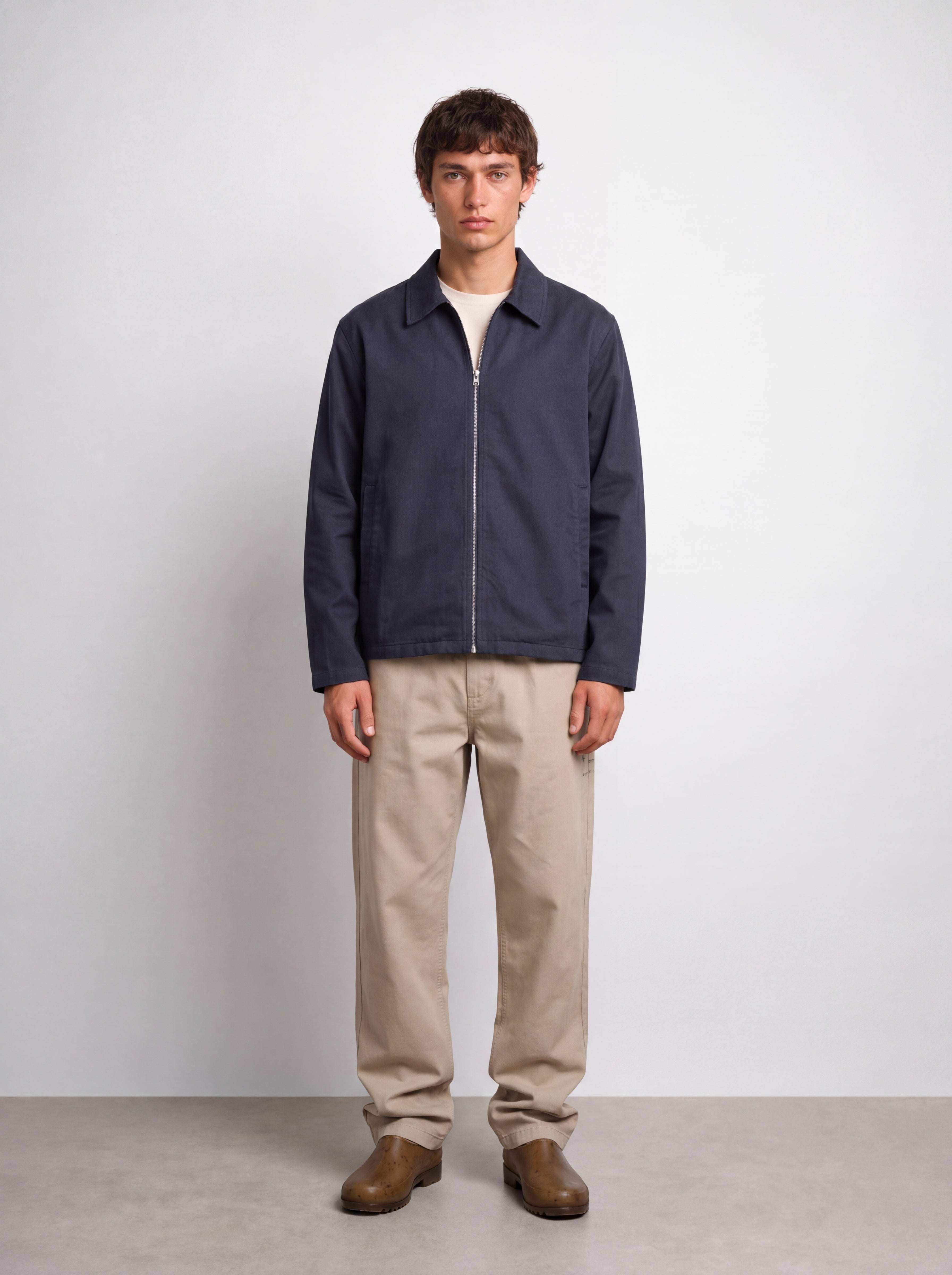 Full Zip Up Jacket - Navy – The Savage Report